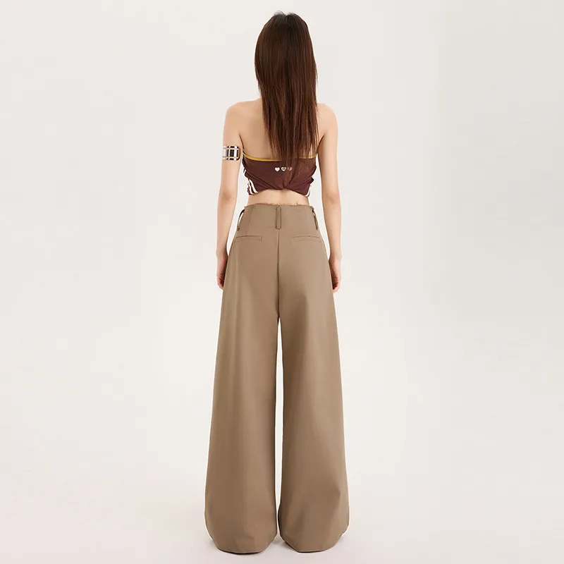 Rose Casual Pants Women's Khaki-10