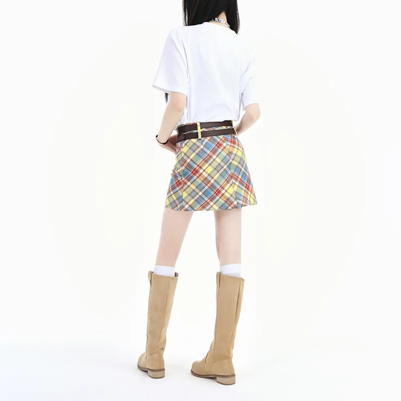 Rose Casual Short Skirts Women's-6