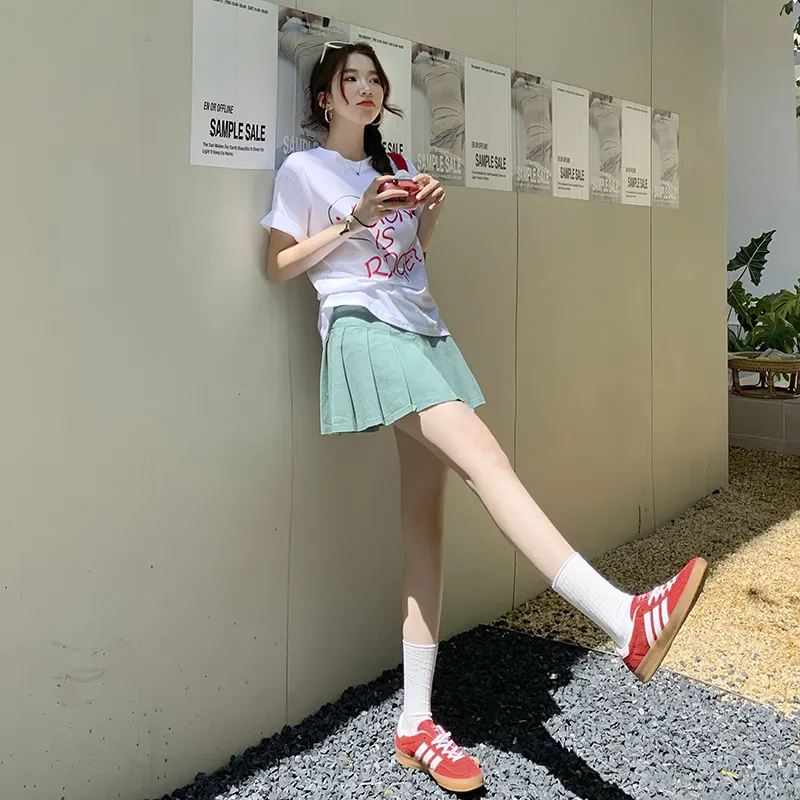 Rose Casual Short Skirts Women's-4
