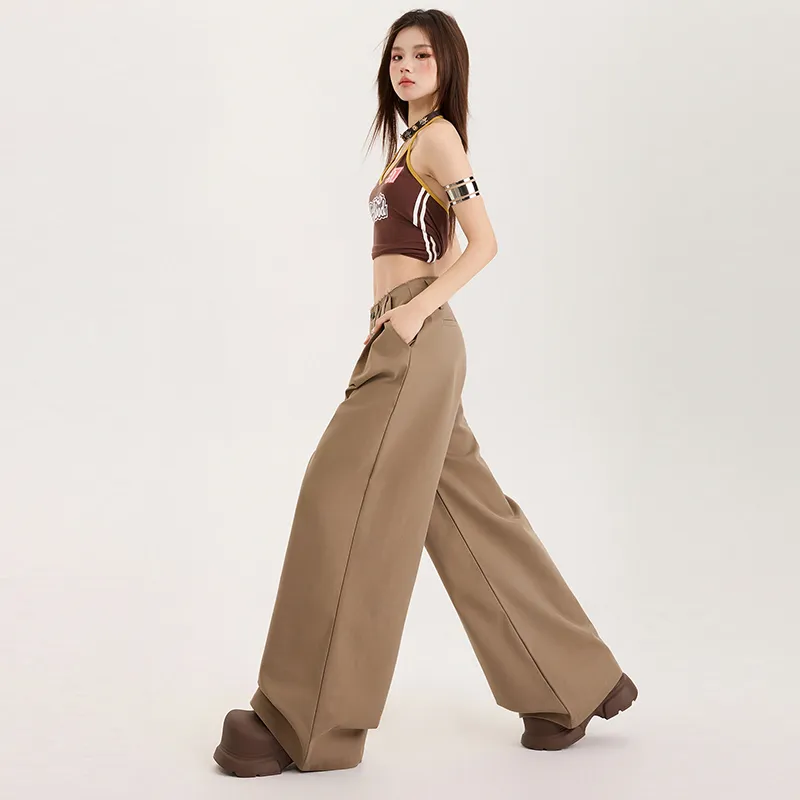 Rose Casual Pants Women's Khaki-9