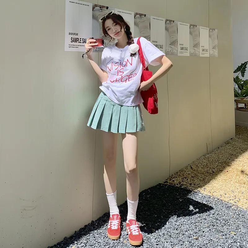 Rose Casual Short Skirts Women's-5