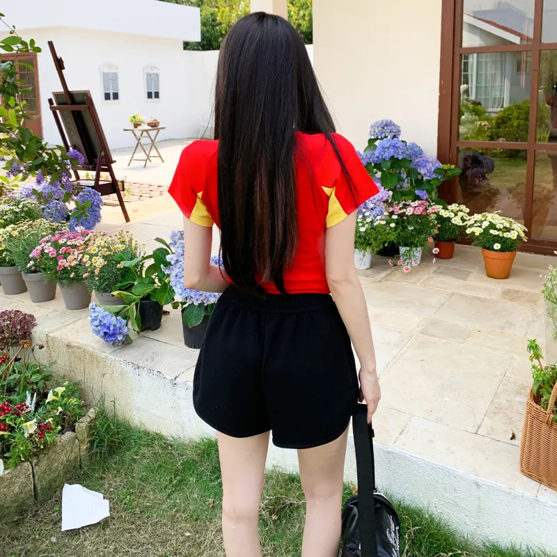 Rose Casual Shorts Women's-14