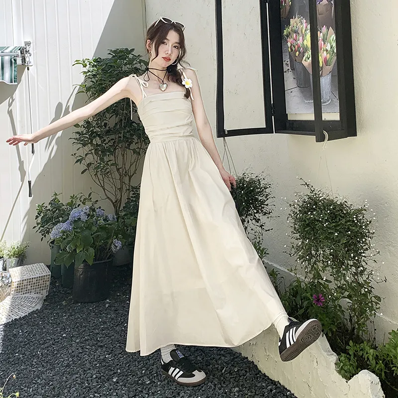 Rose Slip Dresses Women's-2