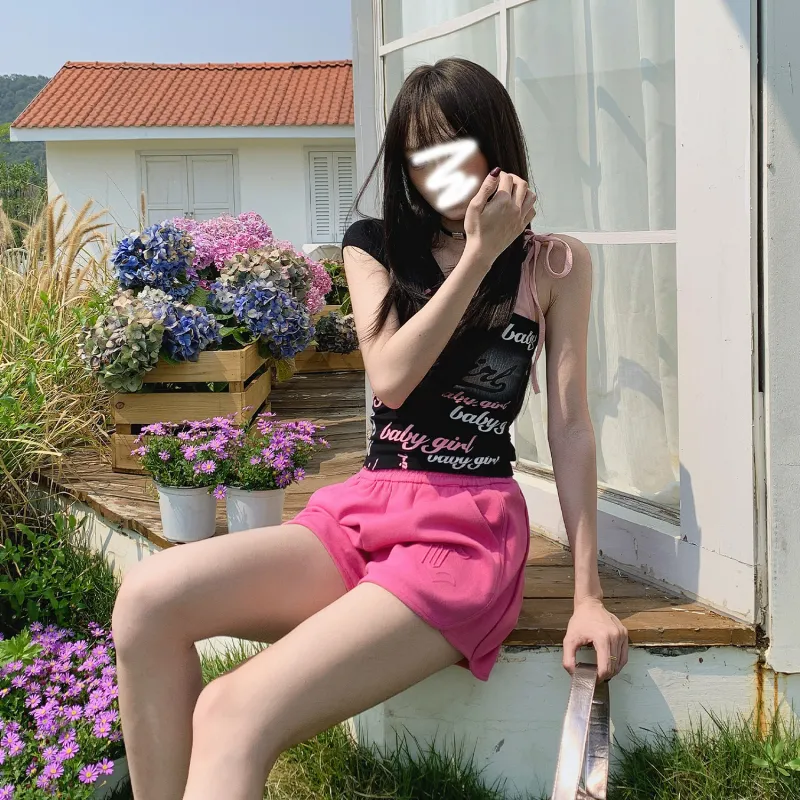 Rose Casual Shorts Women's-20