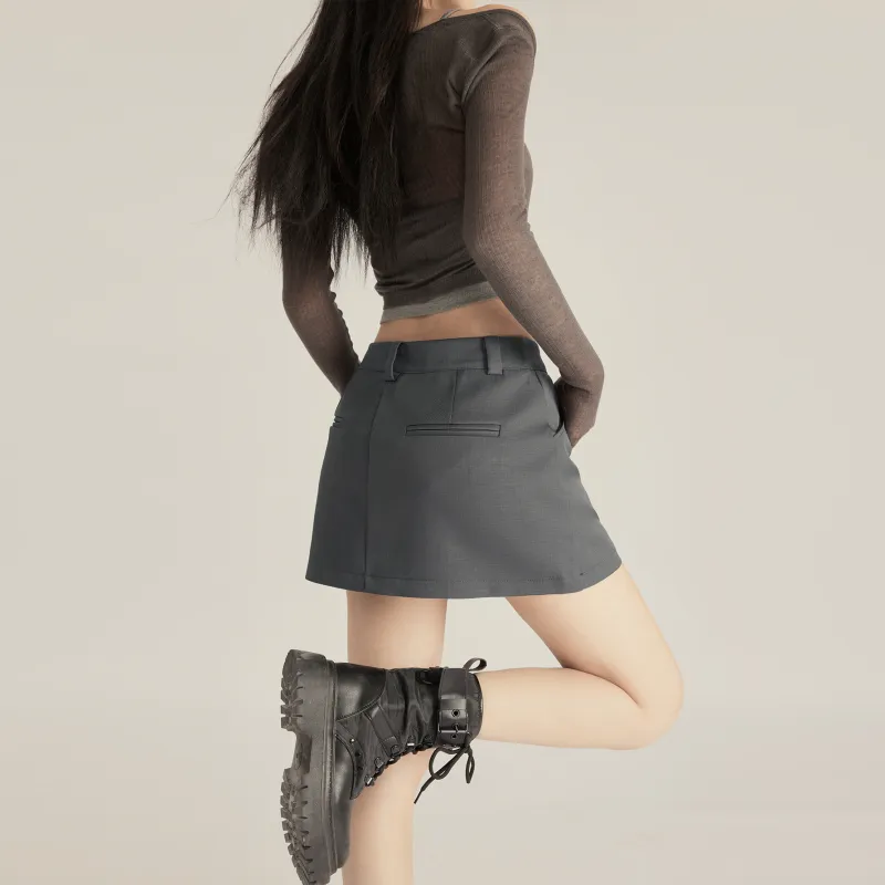Rose Casual Short Skirts Women's-5