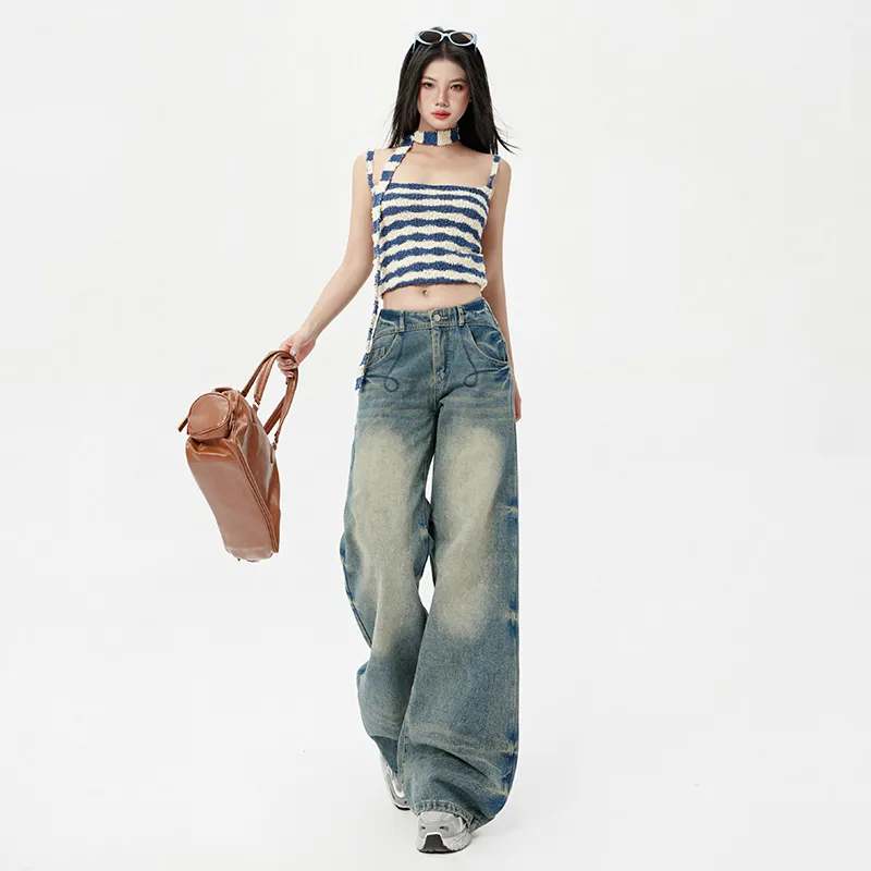 Rose Jeans Women's Ink White Blue-9