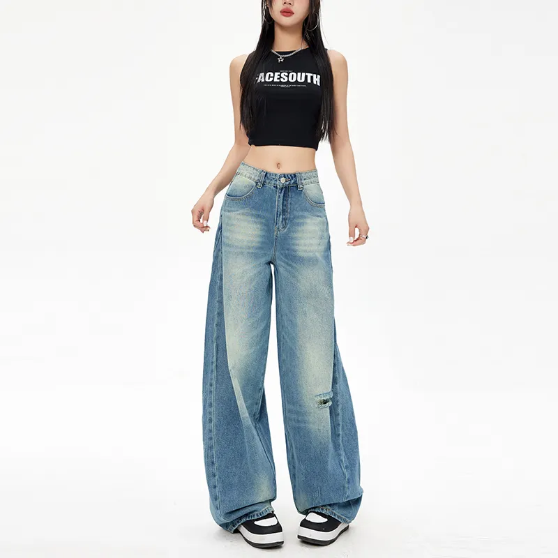 Rose Jeans Women's Washed Blue-4