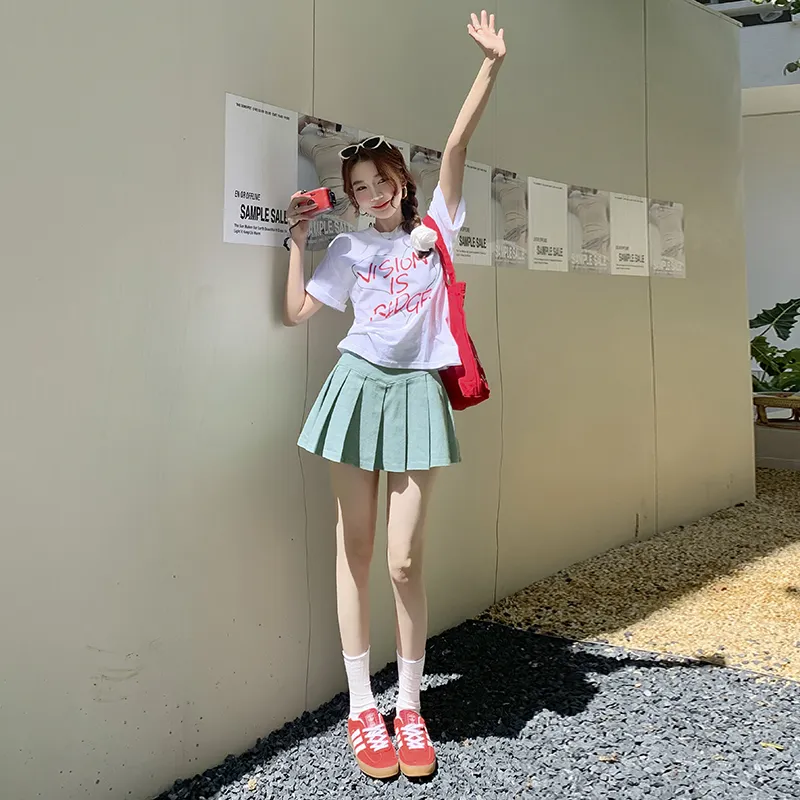 Rose Casual Short Skirts Women's-3