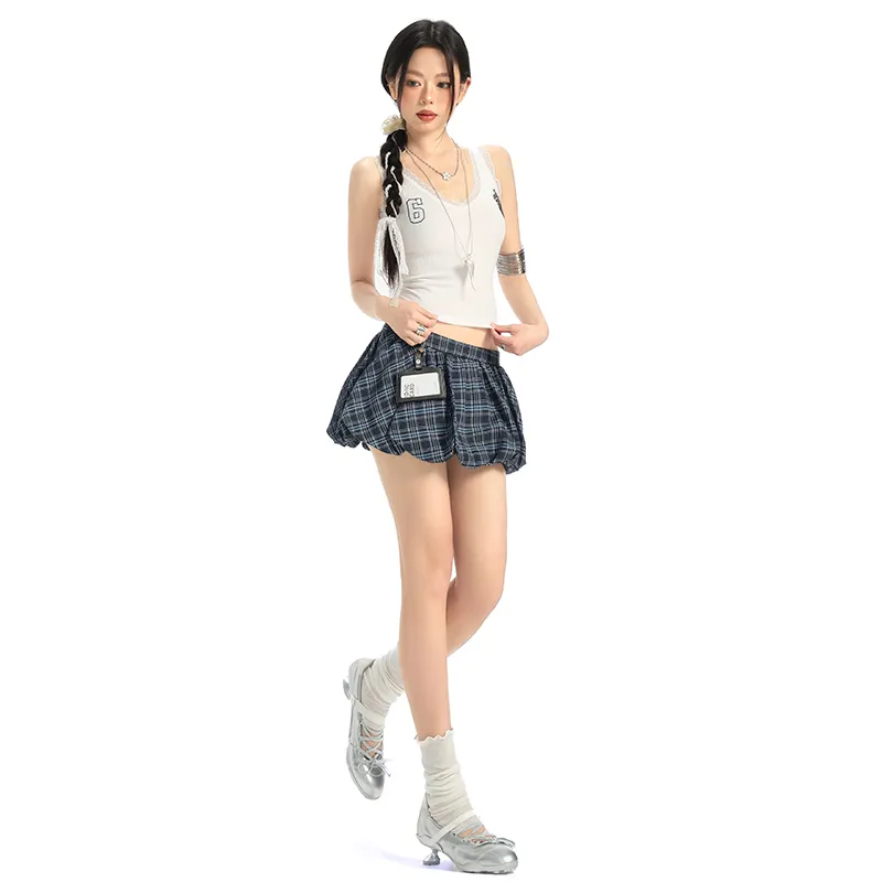 Rose Casual Short Skirts Women's-3