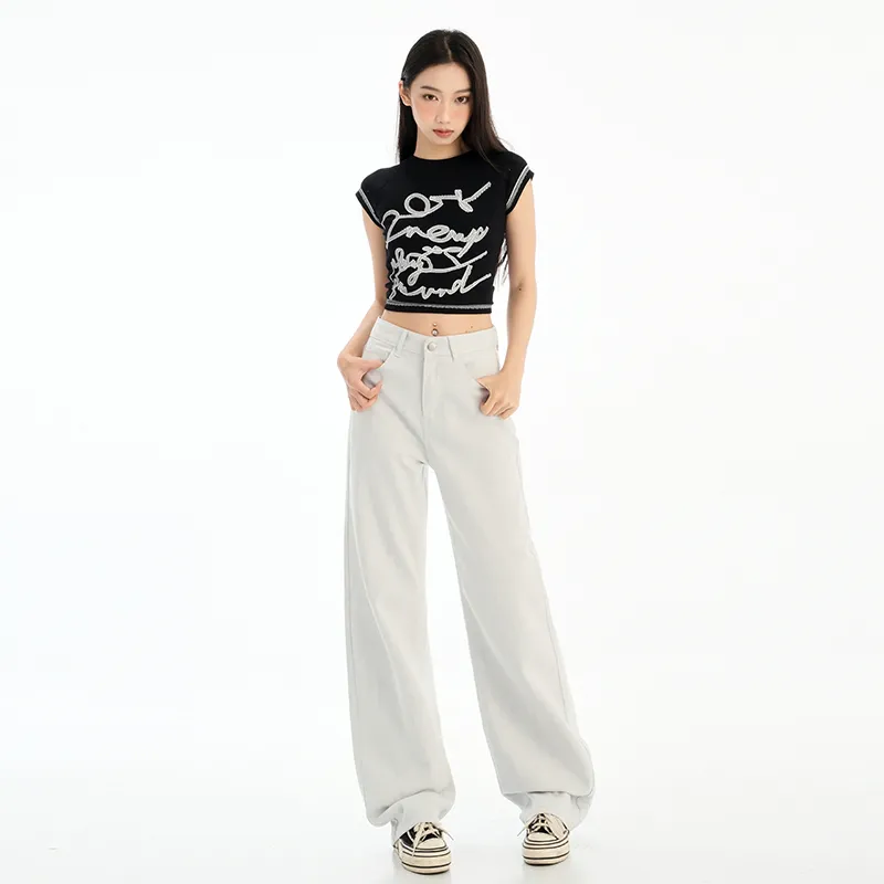 Rose Jeans Women's Silver White-5