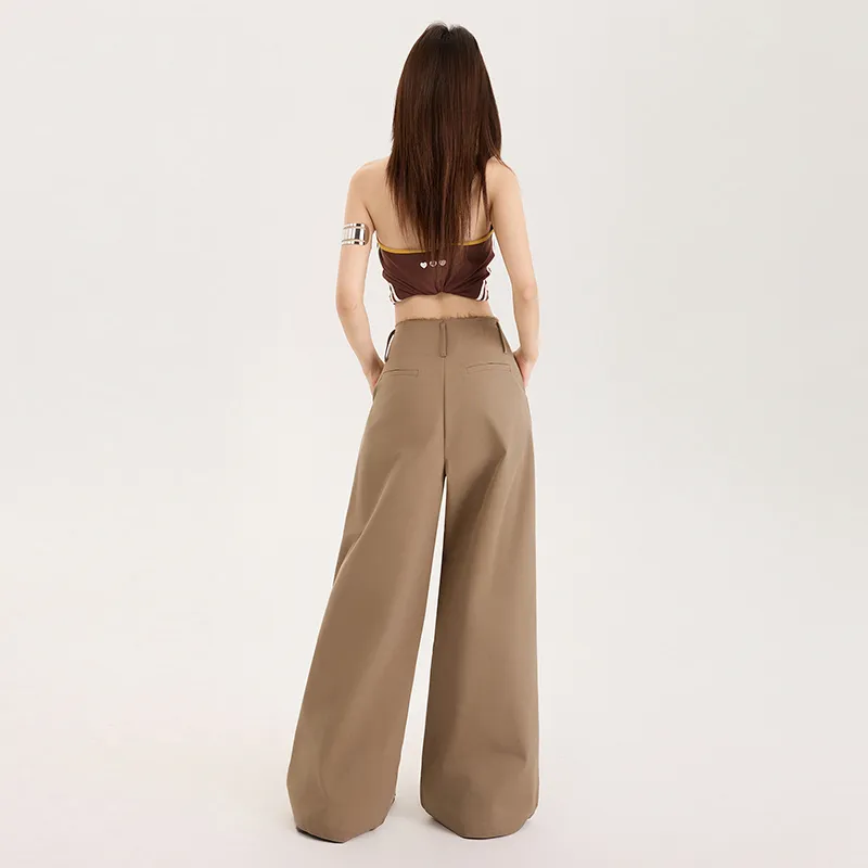 Rose Casual Pants Women's Khaki-5