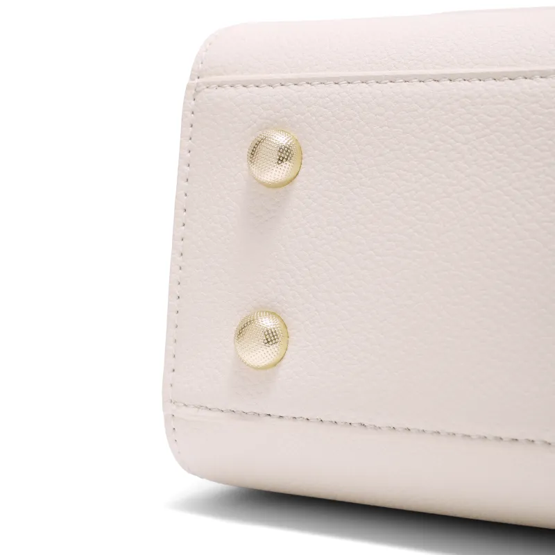 BELLE Split Cow Leather Kelly Bag, Shoulder Bag, Crossbody Bag, Handbag Medium Size Women's Multicolor-3