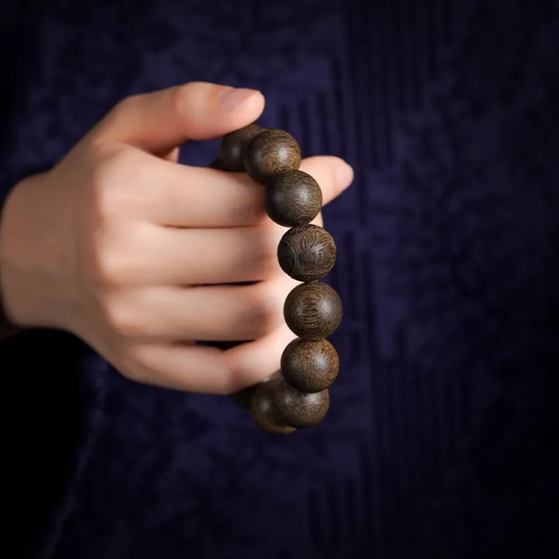 DALONG Aromatic Agarwood Bracelets Unisex-3