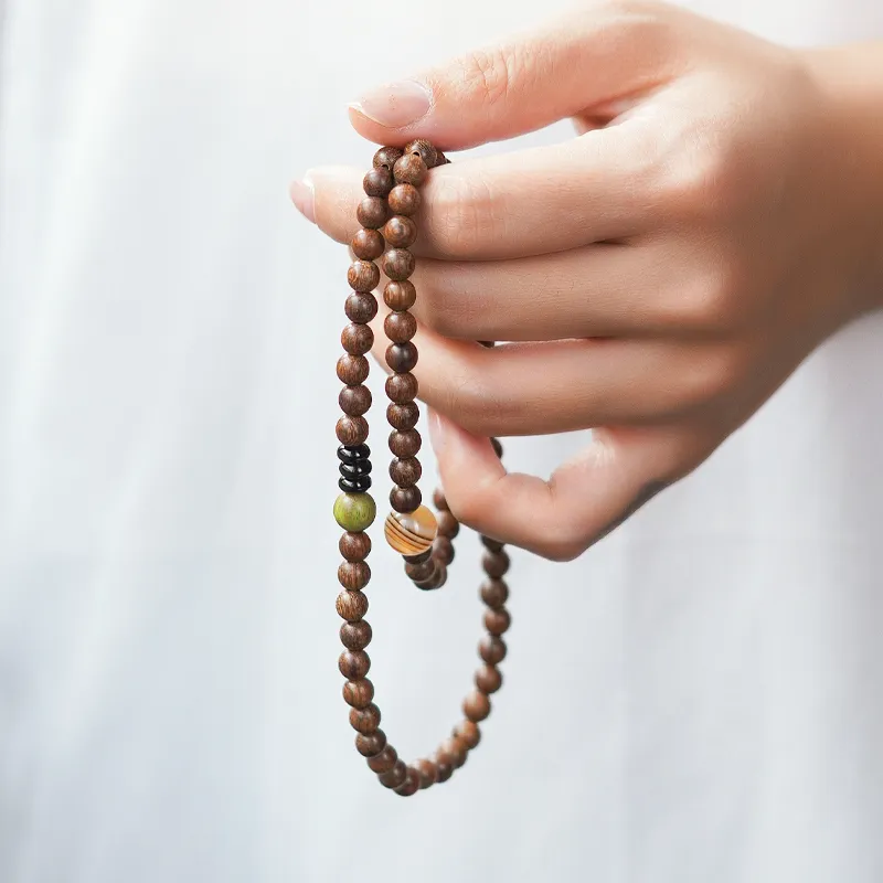DALONG Golden Sandalwood Bracelets Unisex-3