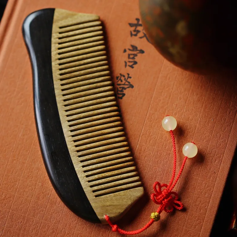 DALONG African Blackwood Wooden Comb Unisex-4