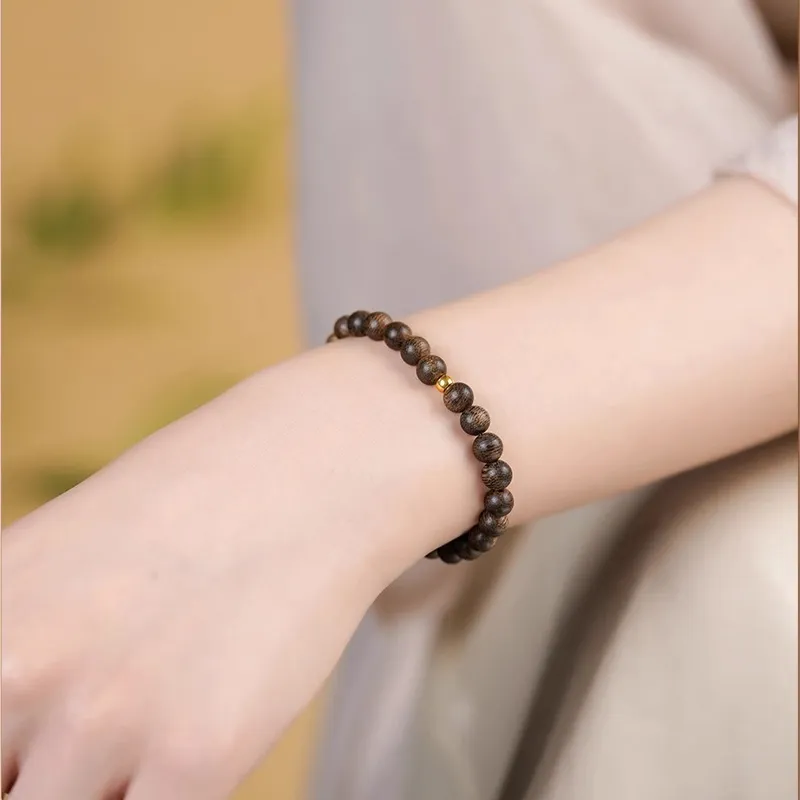 DALONG Aromatic Agarwood Bracelets Unisex-3