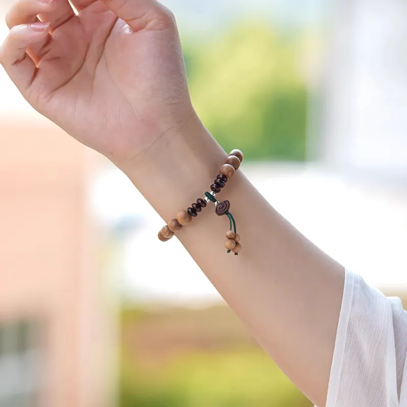 DALONG Old Mountain Sandalwood Bracelets Unisex-8