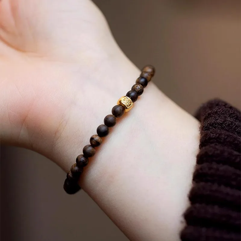 DALONG Fragrance Enhancer, Agarwood Bracelets Unisex-5