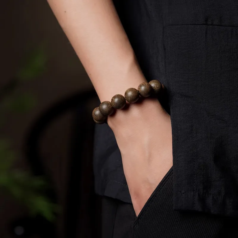 DALONG Aromatic Agarwood Bracelets Unisex-5