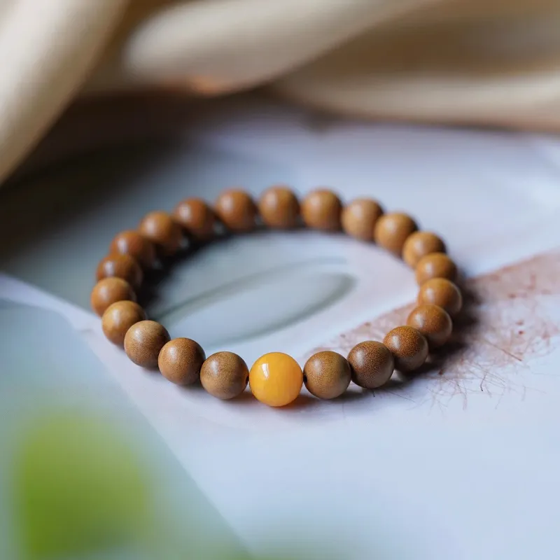 DALONG Old Mountain Sandalwood Bracelets Unisex-1