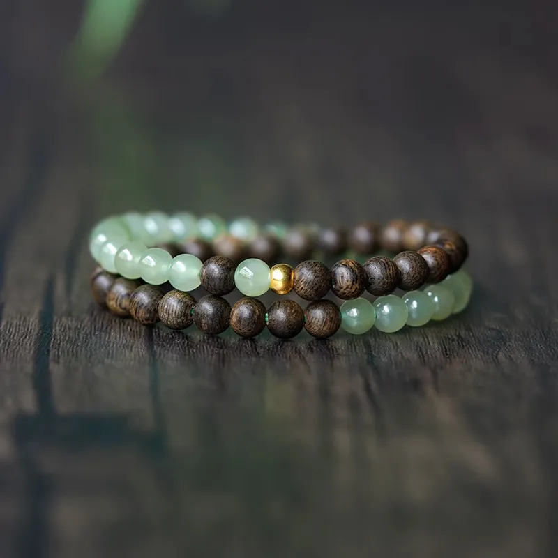 DALONG Aromatic Agarwood Bracelets Unisex-1