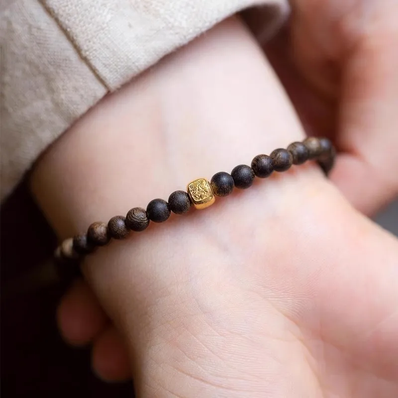 DALONG Fragrance Enhancer, Agarwood Bracelets Unisex-4