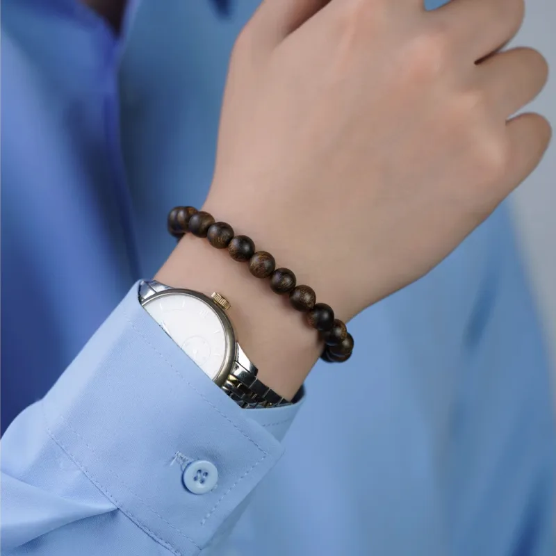 DALONG Aromatic Agarwood Bracelets Unisex-2