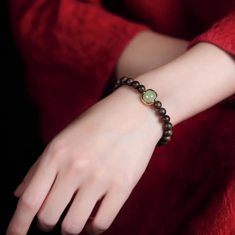 DALONG Aromatic Agarwood Bracelets Unisex-3