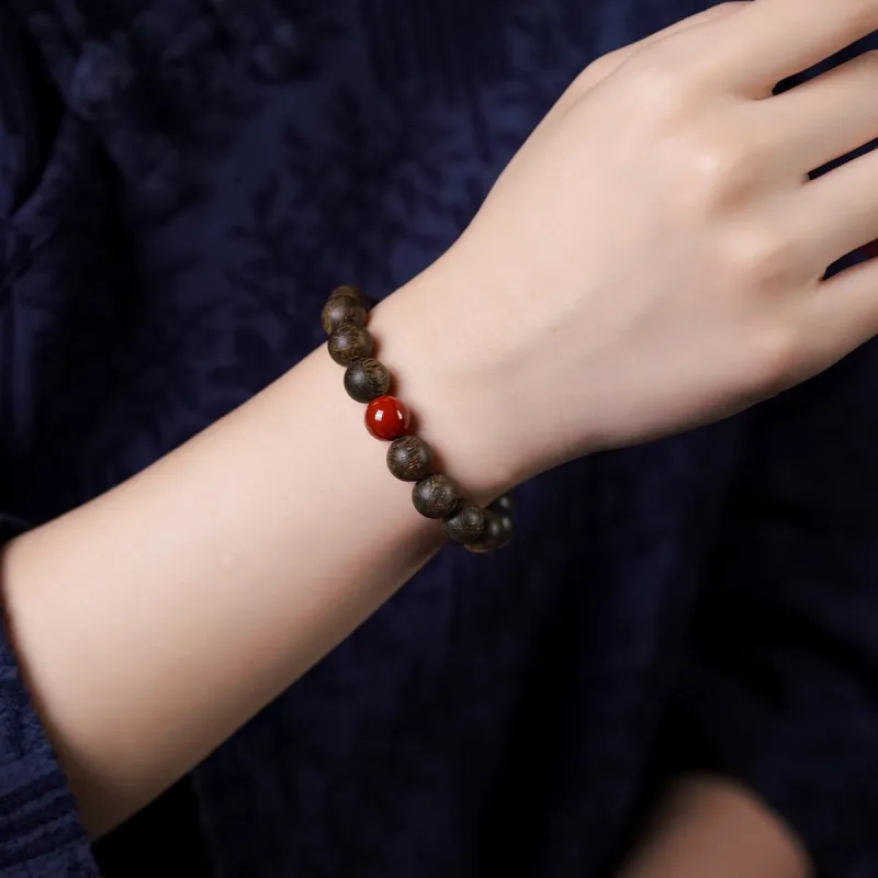 DALONG Aromatic Agarwood Bracelets Unisex-1