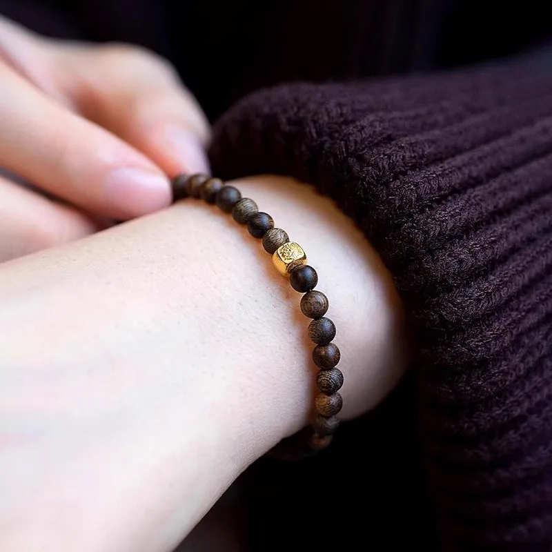DALONG Fragrance Enhancer, Agarwood Bracelets Unisex-8