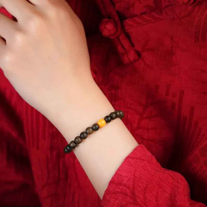 DALONG Aromatic Agarwood Bracelets Unisex-3