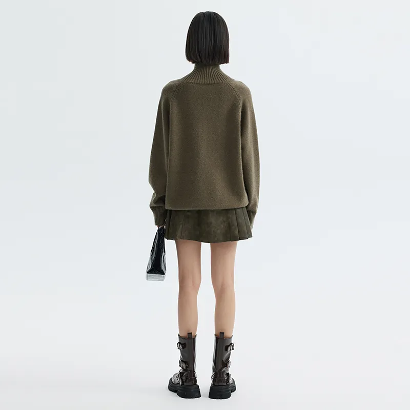 SOON FLOWER Sweater Women's Coffee-2