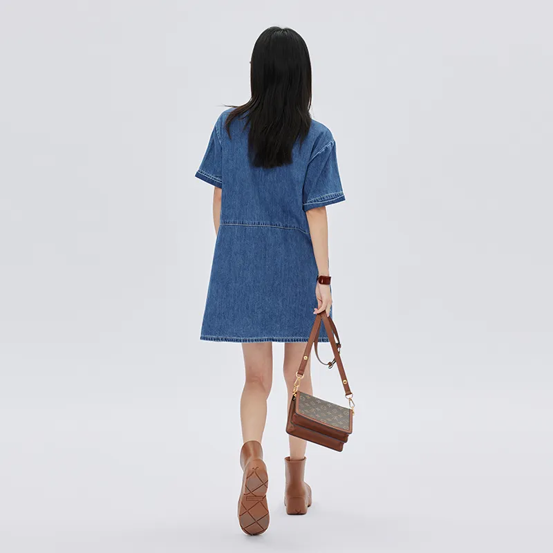 SOON FLOWER Short Sleeved Dress Women's-2