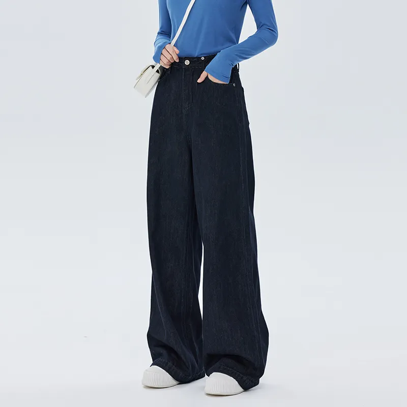 SOON FLOWER Jeans Women's Ink Blue-2