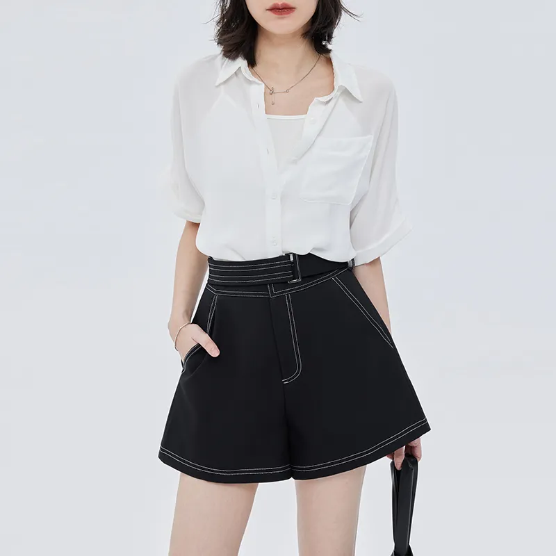 SOON FLOWER Casual Shorts Women's-2