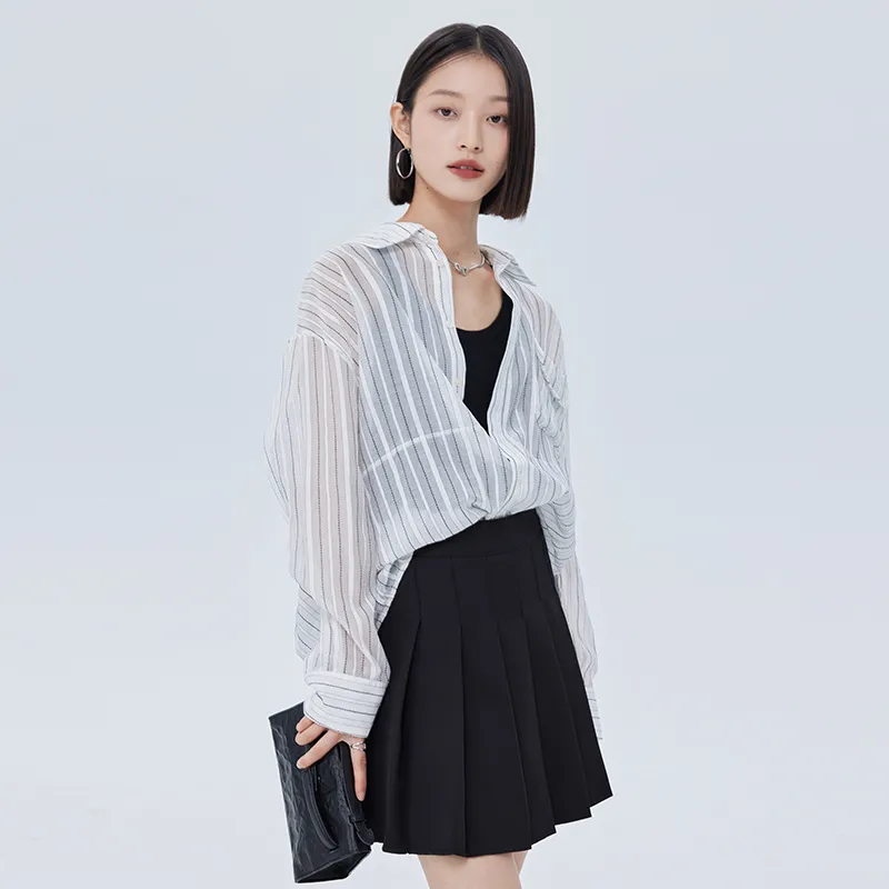 SOON FLOWER Shirt Women's White-4