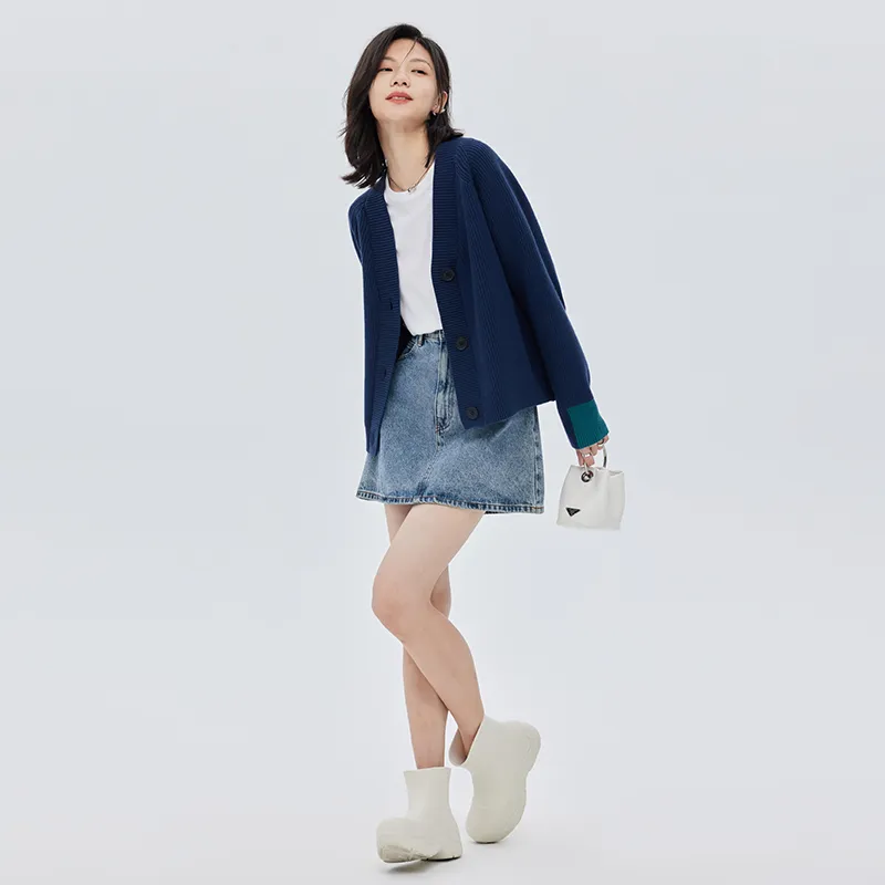 SOON FLOWER Knitwear Women's Royal Blue-3