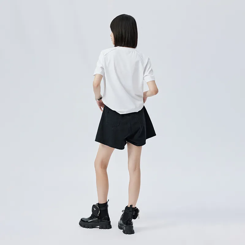SOON FLOWER T Shirt Women's White-2