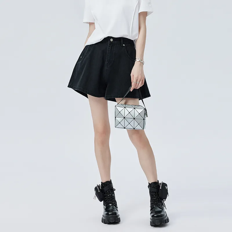 SOON FLOWER Denim Shorts Women's-4