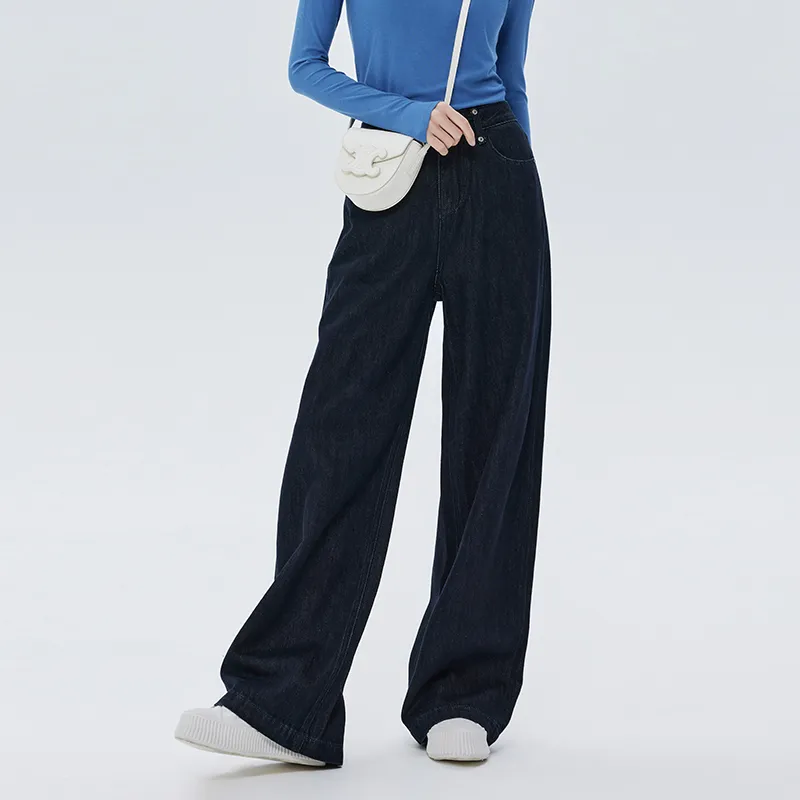 SOON FLOWER Jeans Women's Ink Blue-3
