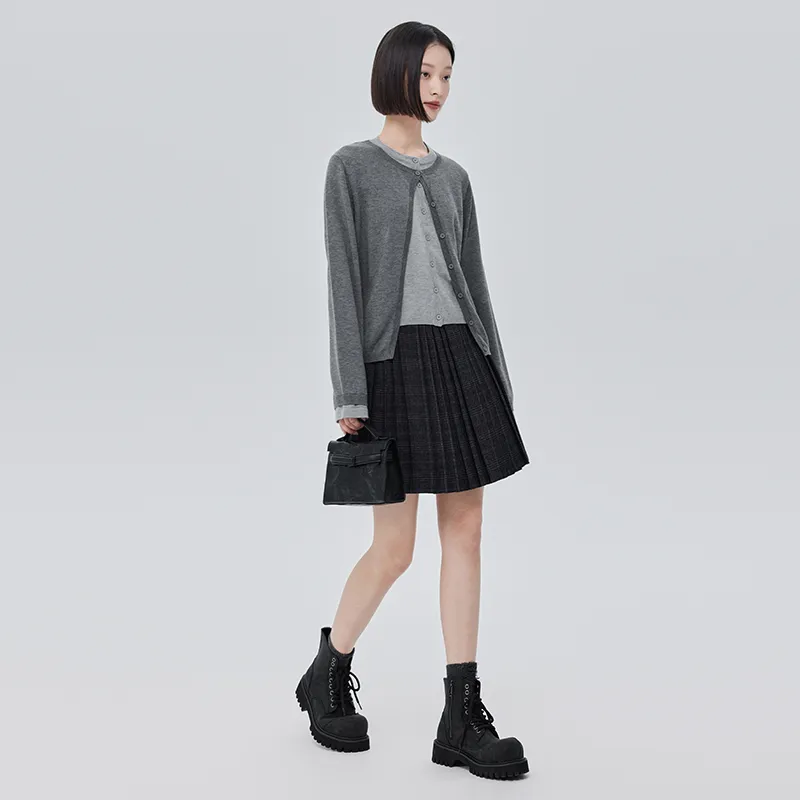 SOON FLOWER Knitwear Women's Gray-3