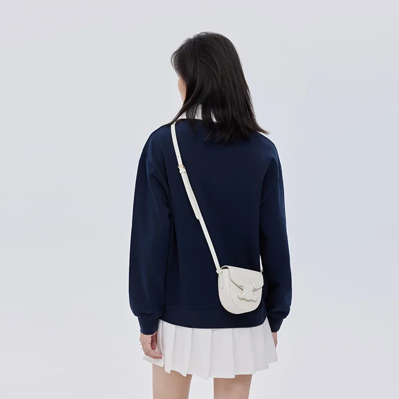 SOON FLOWER Sweatshirt Women's Navy Blue-2