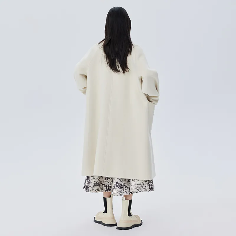 SOON FLOWER Coats Women's Ecru-3