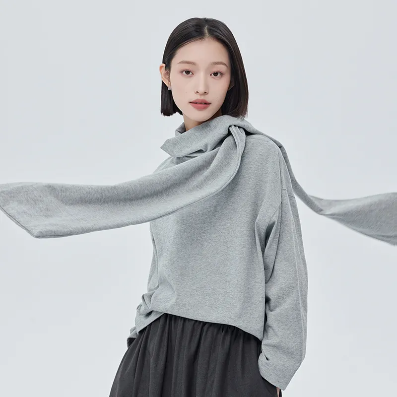 SOON FLOWER T Shirt Women's Heather Gray-5