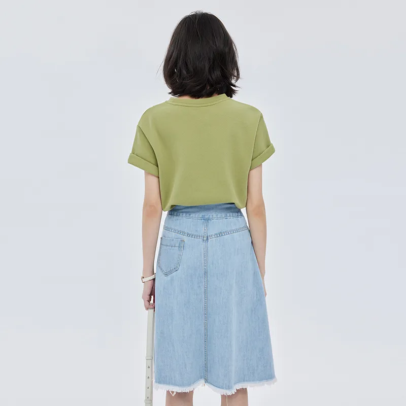 SOON FLOWER T Shirt Women's Fruit Green-2