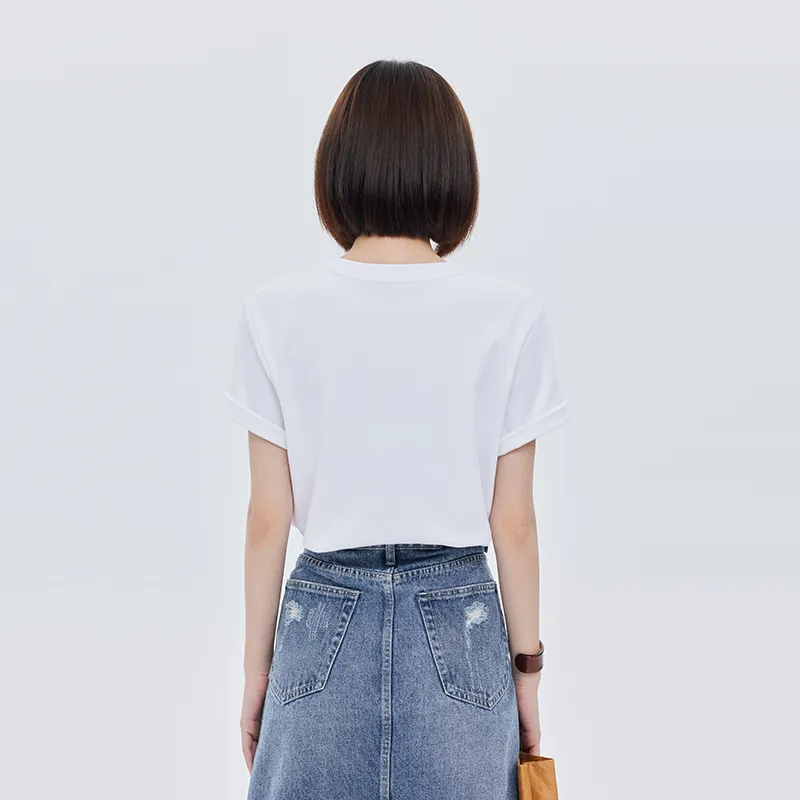 SOON FLOWER T Shirt Women's White-2