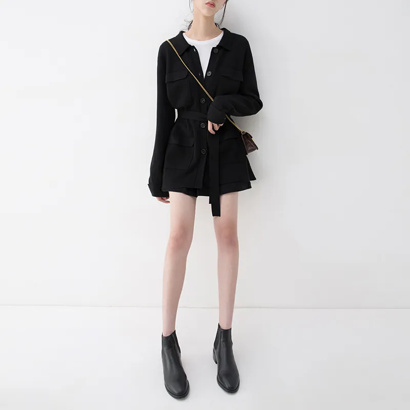 SOON FLOWER Knitwear Women's Black-4