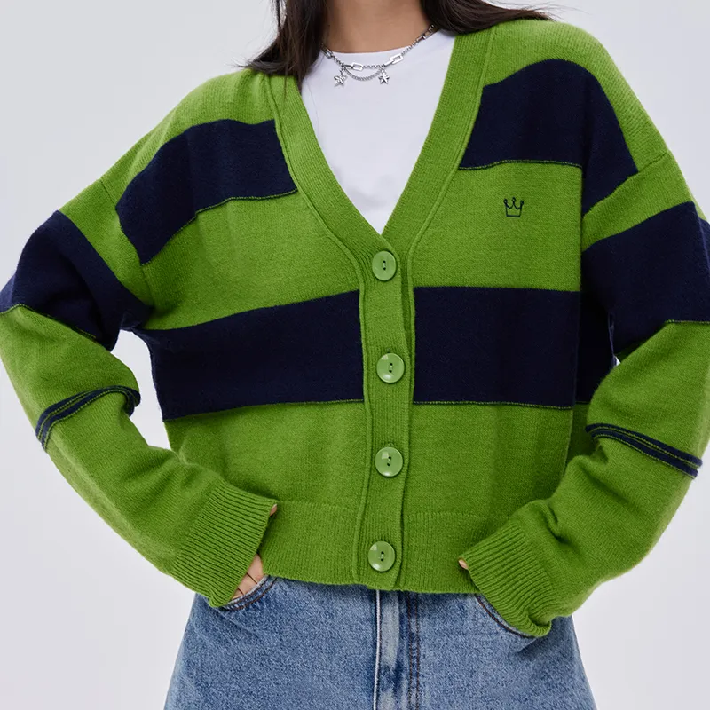 SOON FLOWER Knitwear Women's Green-3
