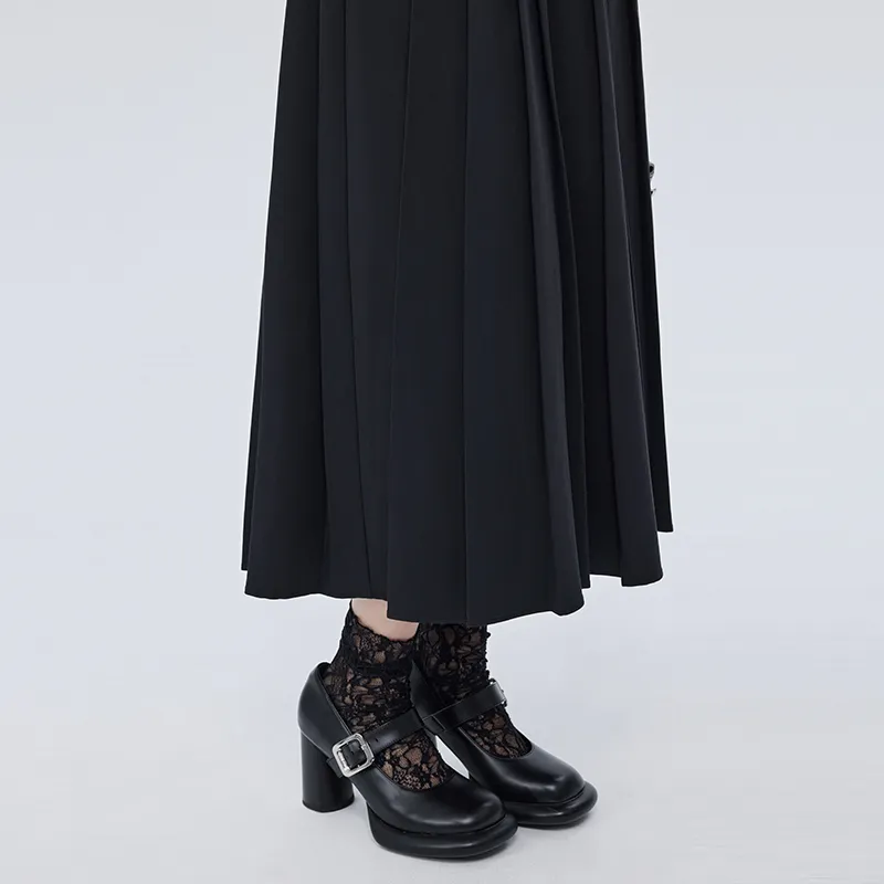SOON FLOWER Sleeveless Dress Women's Black-5