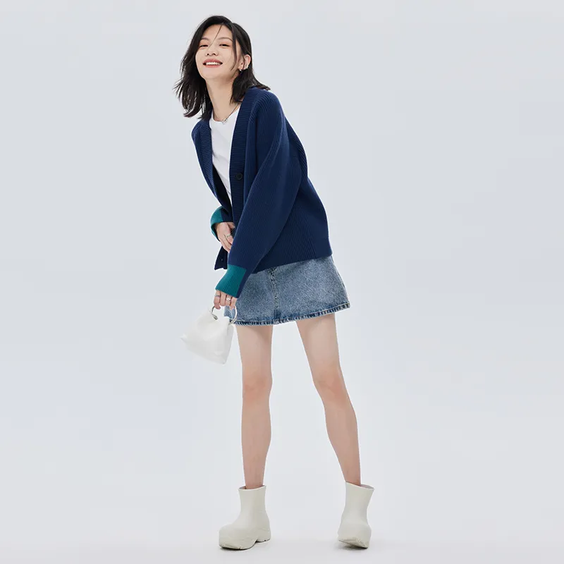 SOON FLOWER Knitwear Women's Royal Blue-5